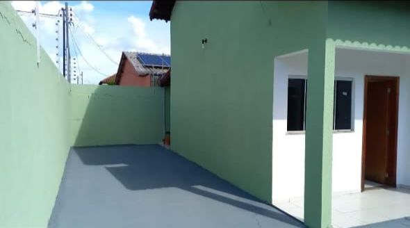 Corredor e área externa