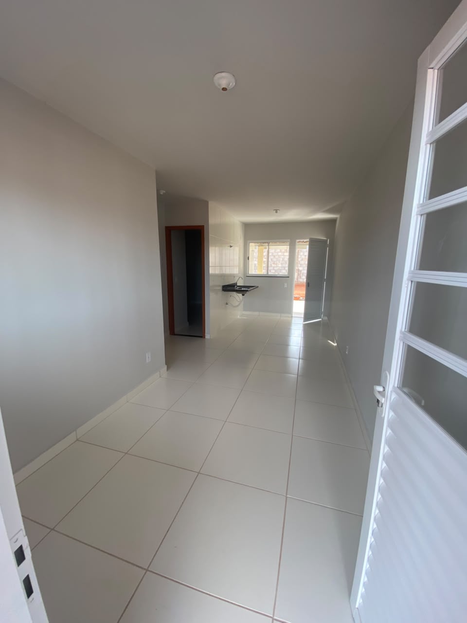 Sala e cozinha integradas